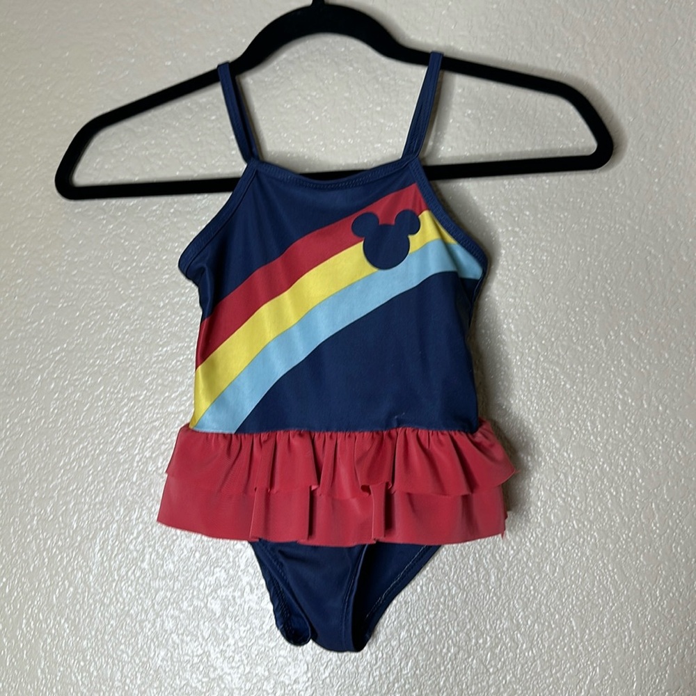 Mickey Mouse Girls Swimsuit Sz 3t